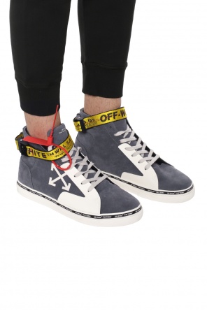 Appliquéd high-top sneakers, zdjęcie 2 Appliquéd high-top sneakers od Off White